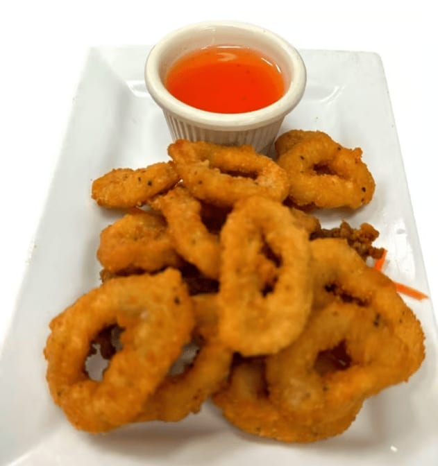 Fried Squid Appetizer.