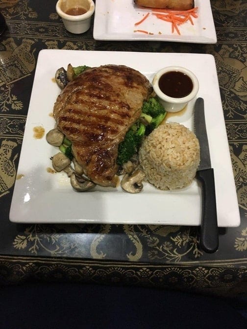Thai Ribeye Steak.