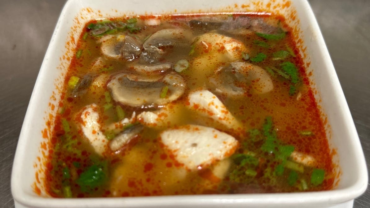 Tom Yum (Lemon Grass Soup).