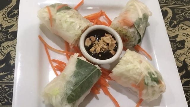 Fresh Ball Rolls Appetizer.
