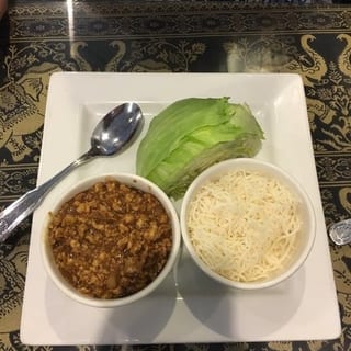 Chicken Lettuce Wraps Appetizer