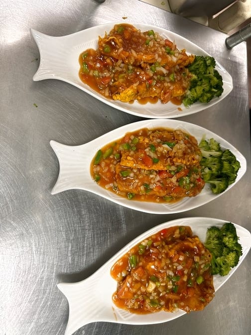 Three Flavored Tilapia.