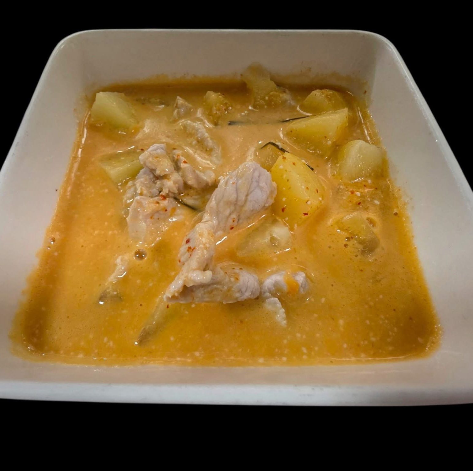 Red Curry Pineapple.
