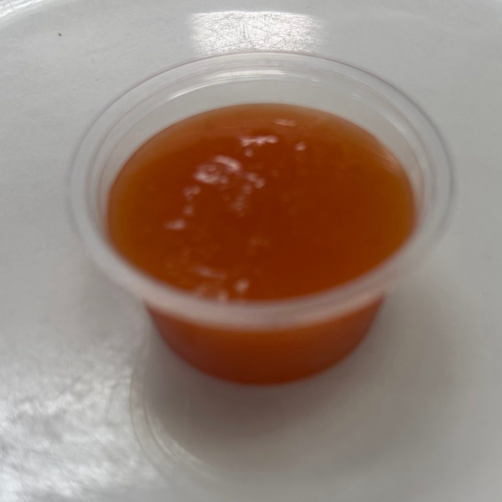 Side of Sweet and Sour Sauce.