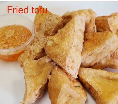 Fried Tofu Appetizer.