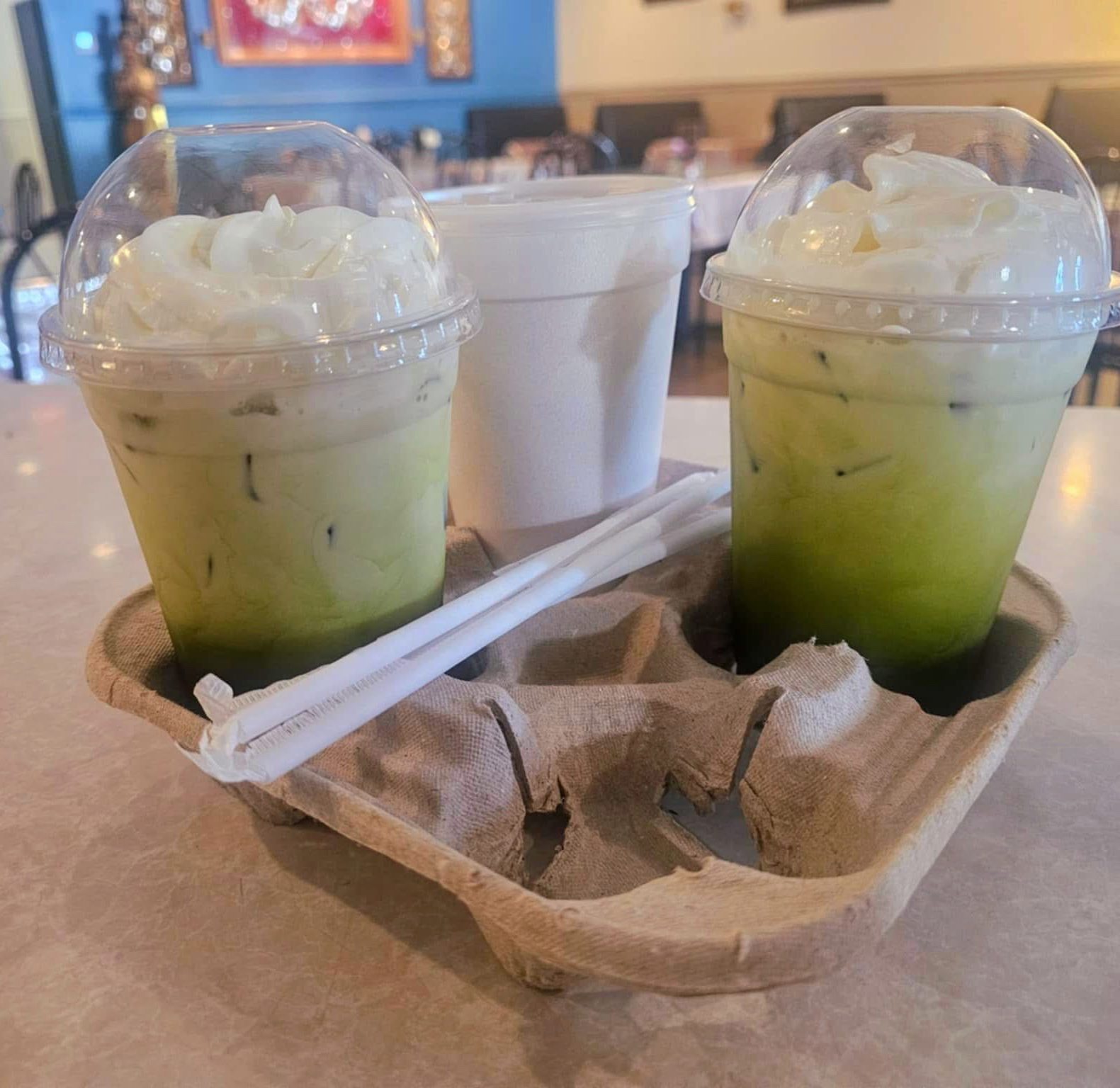 Thai Ice Green Tea.