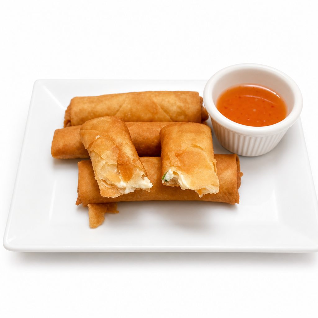Cheese Rolls Appetizer.
