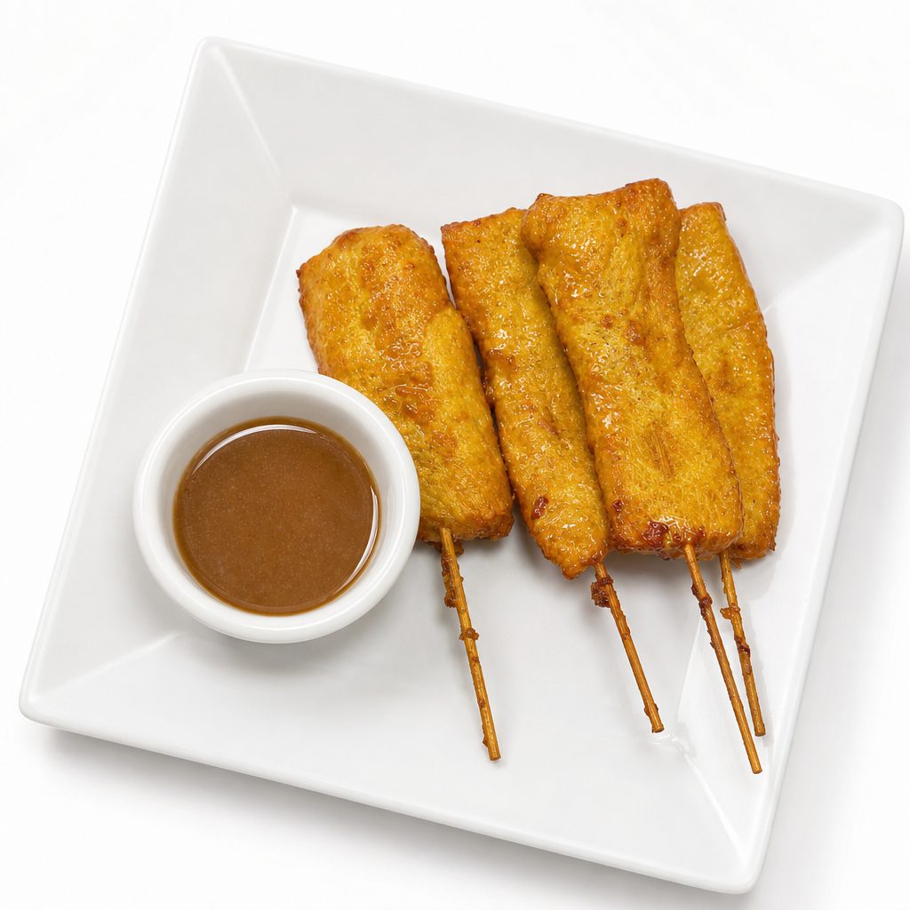 Chicken Satay Appetizer.