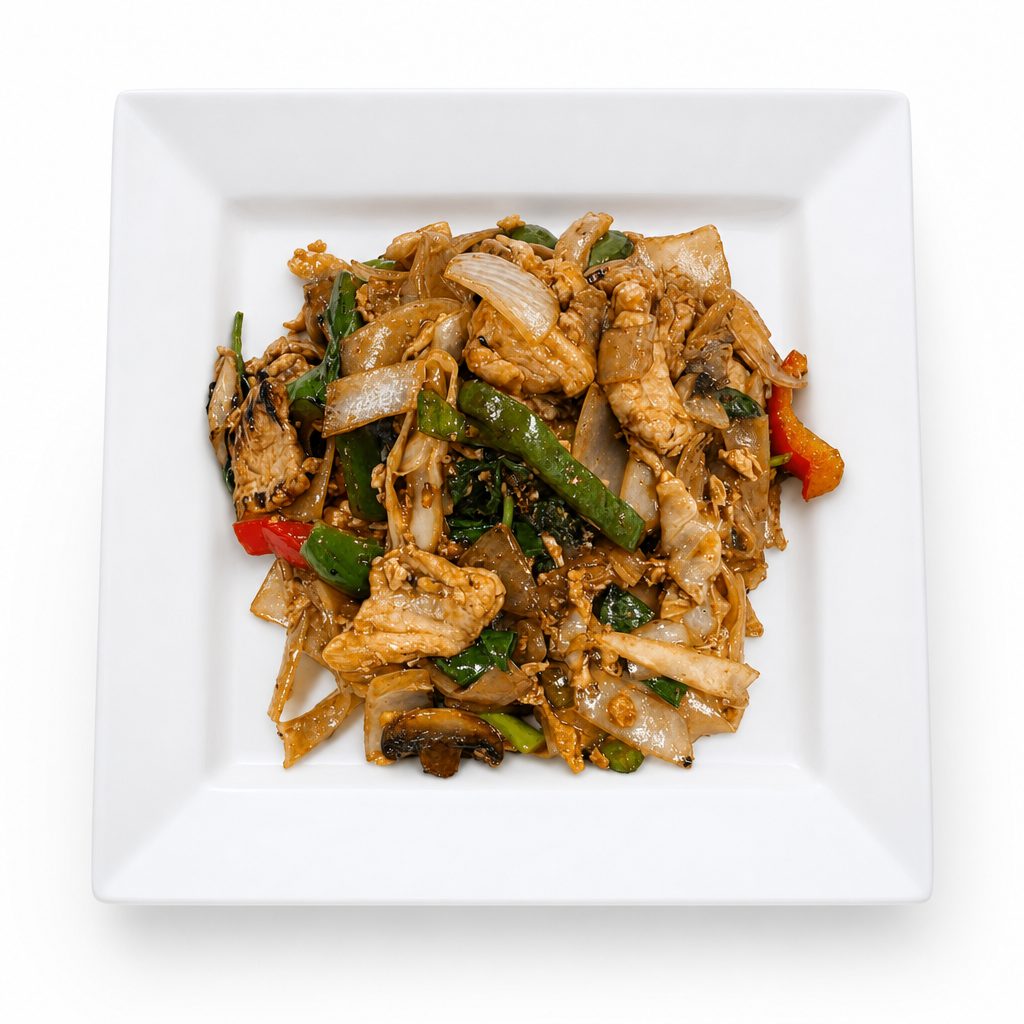 Drunken Noodles (Pad Kee Mao).