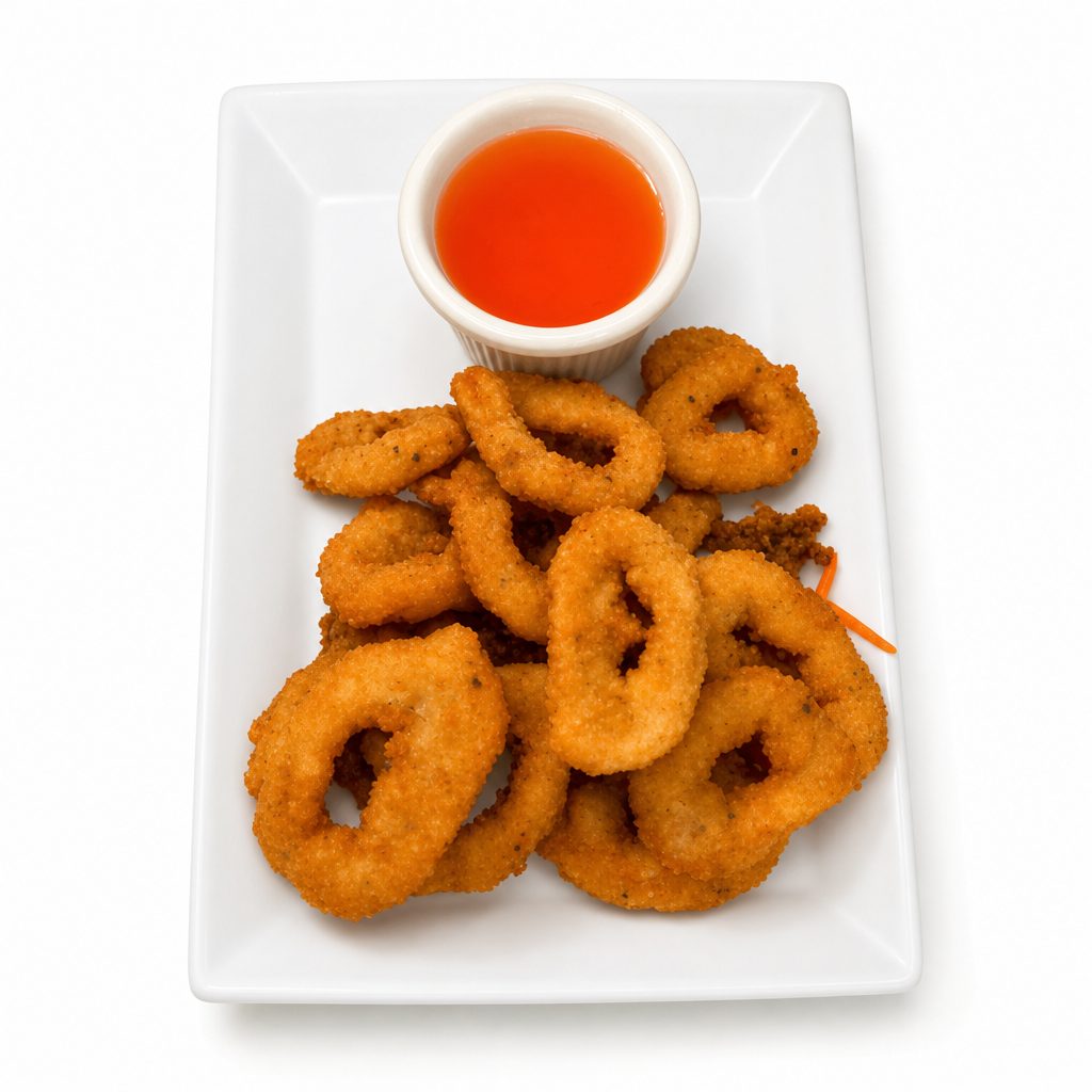 Fried Squid Appetizer.