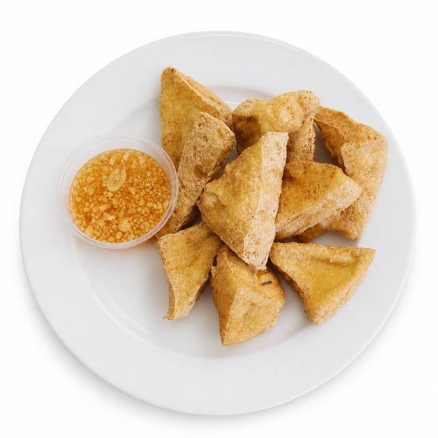 Fried Tofu Appetizer.