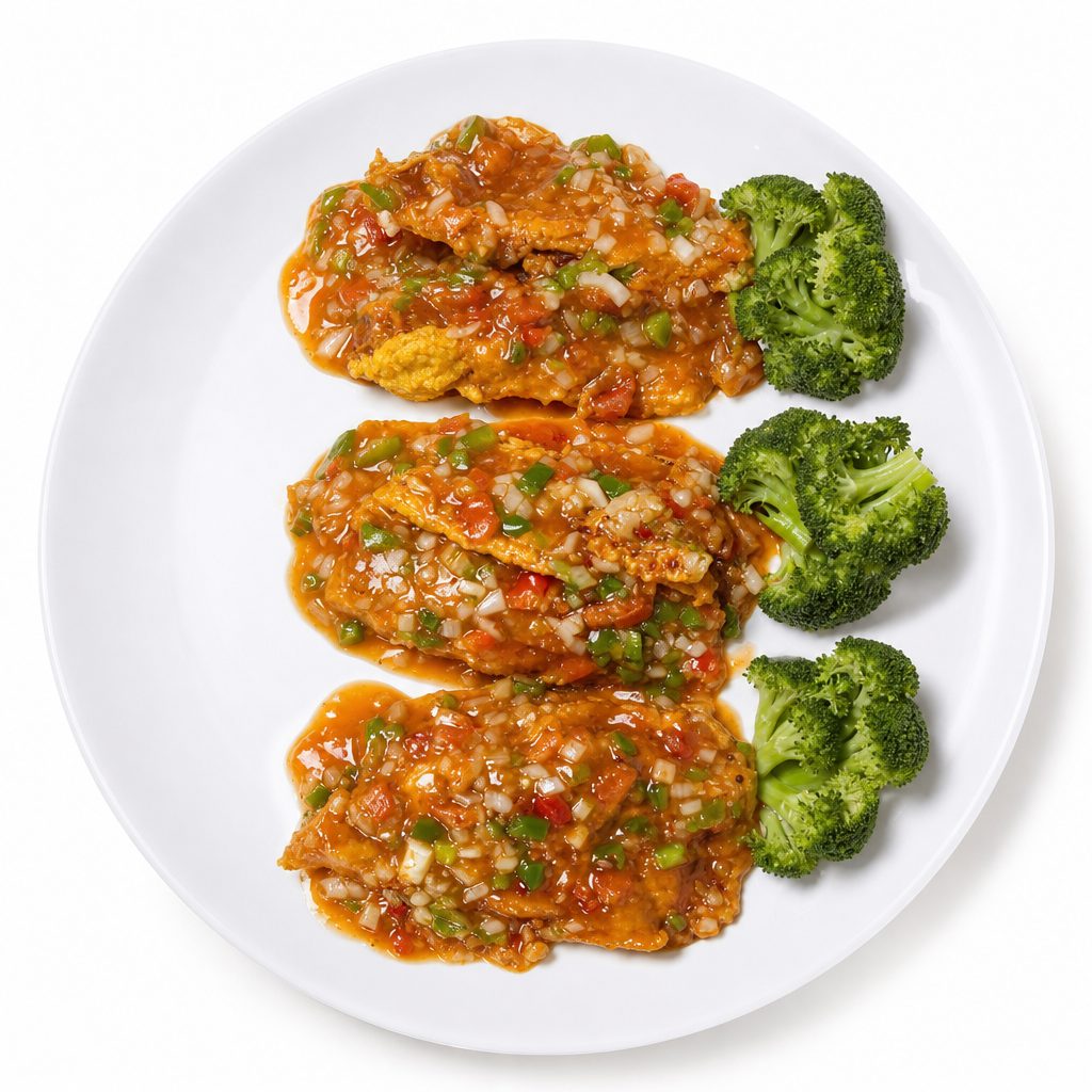Three Flavored Tilapia.