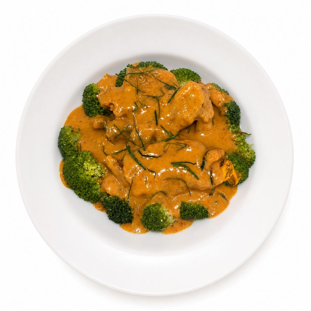 Crab Red Curry.