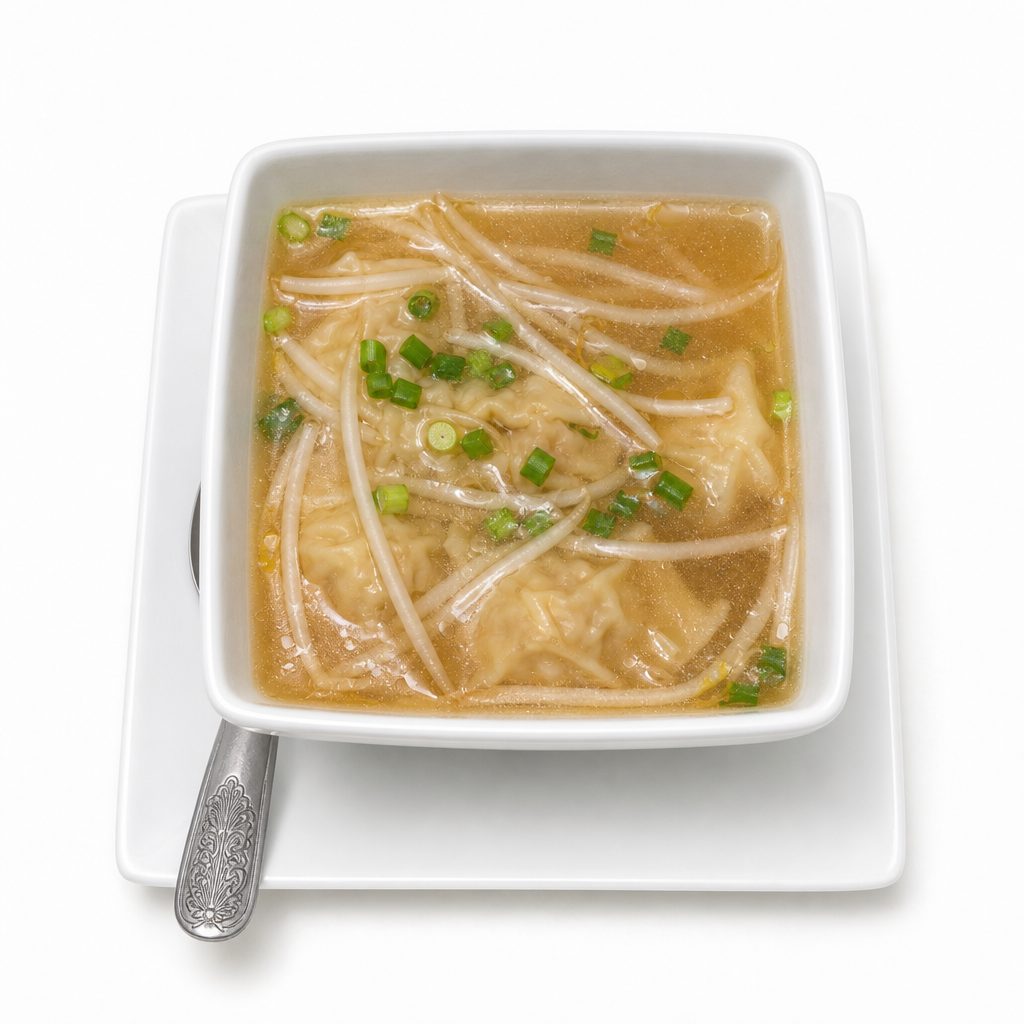 Wonton Soup (Thai Style).