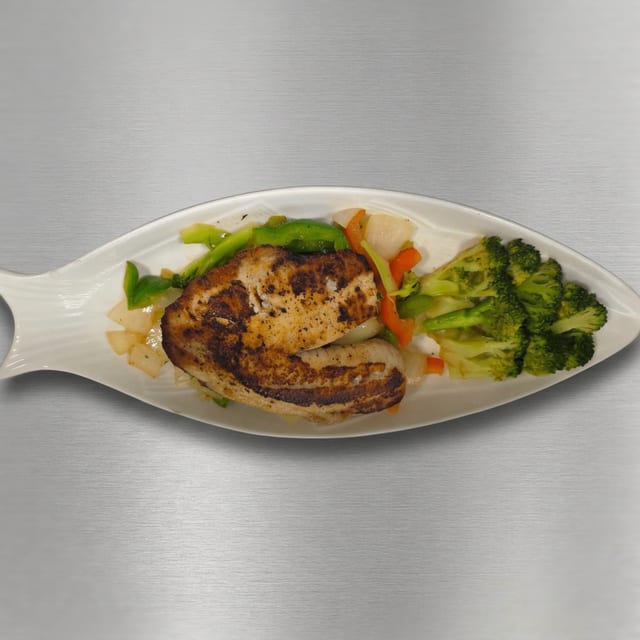 # 32: Ginger Tilapia.