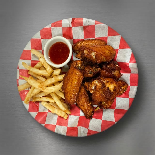 Crispy Chicken Wings.