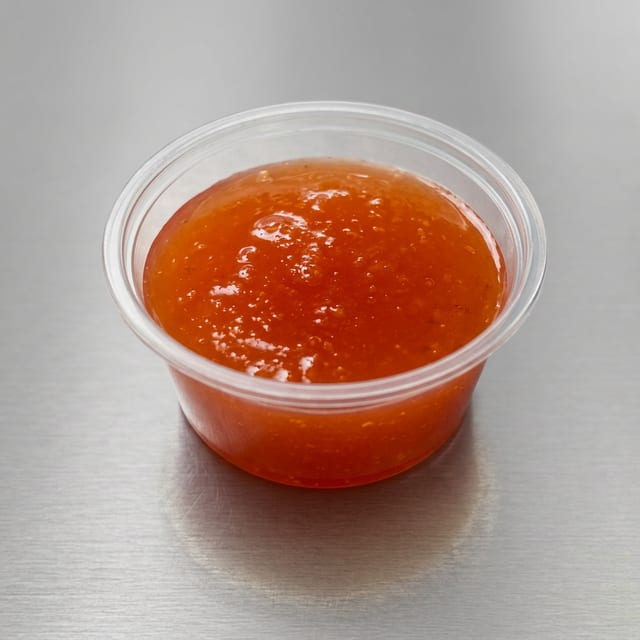Side of Sweet and Sour Sauce.