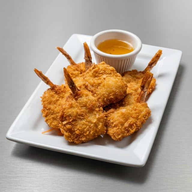 # 52: Crispy Fried Butterfly Shrimp.