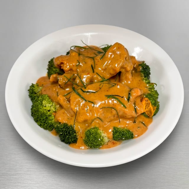 # 34: Crab Red Curry.